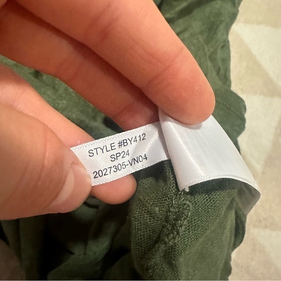 NWOT j crew Relaxed linen T-shirt - Picture 5 of 5